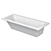 Duravit D-Code Badewanne (170 x 70 cm, Ablauf: Mittig, Sanitäracryl, Weiß)