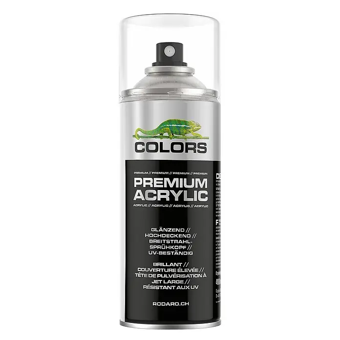 Colors Farbspray Premium Acrylic Sprühfarbe 400ml Klarlack Glanz - Klarlack Glanz, Sprühdose - Farbspraydose „Colors Premium Acryl“ mit glänzendem Finish, hochdeckend und UV-beständig für vielfältige Anwendungen.