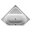 Duravit D-Code Eckbadewanne (140 x 140 cm, Sanitäracryl, Weiß)