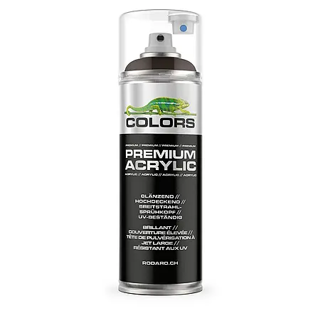 Colors  Farbspray Premium Acrylic Sprühfarbe 400ml RAL 8017 Schokobraun Glanz