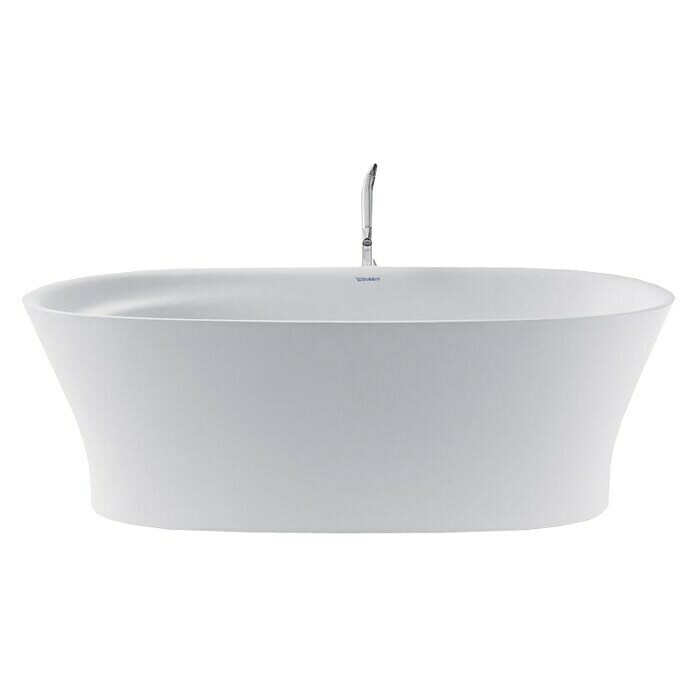 Duravit Cape Cod Freistehende Badewanne185,5 x 88,5 cm, Mineralguss, Weiß Front View