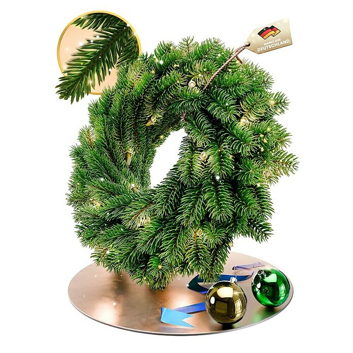 ArtiTree Adventskranz Spritzguss LED (Durchmesser: 60 cm) | BAUHAUS