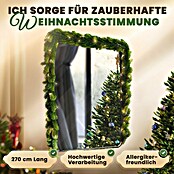 ArtiTree Weihnachtsgirlande Spritzguss LED (Ø x L: 30 cm x 2,7 m, Kunststoff, Warmweiß) | BAUHAUS