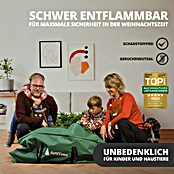 ArtiTree Künstlicher Weihnachtsbaum Nordmanntanne LED (Höhe: 210 cm, Grün, Standfuß) | BAUHAUS