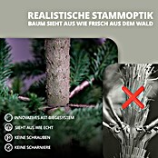 ArtiTree Künstlicher Weihnachtsbaum Nordmanntanne LED (Höhe: 210 cm, Grün, Standfuß) | BAUHAUS