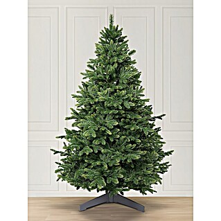 ArtiTree Künstlicher Weihnachtsbaum Nordmanntanne (Höhe: 210 cm, Grün, Standfuß)