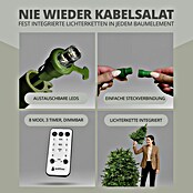 ArtiTree Künstlicher Weihnachtsbaum Nordmanntanne LED (Höhe: 210 cm, Grün, Standfuß) | BAUHAUS