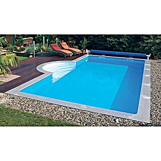Steinbach Bausatz-Pool Highlight de Luxe + (L x B x H: 700 x 350 x 145 cm, 32 000 l)
