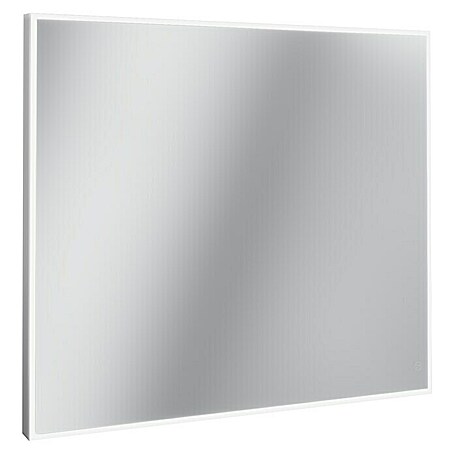 Camargue Lichtspiegel Frame (80 x 68 cm, Leuchtmittel, Mit eckigen Kanten)