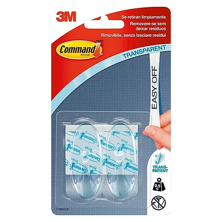 3M Command Colgador adhesivo 17091CLR