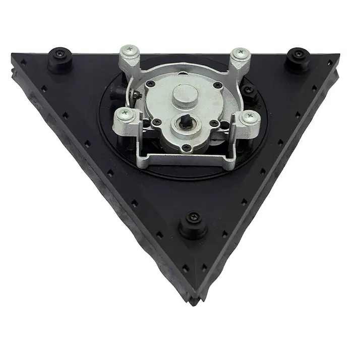 Berg Tecmix Wand- & Deckenschleifer TM LHS 710 D - 230 V, 710 W, Durchmesser Schleifteller: 225 mm - Dreieckiger Schleifteller für detailliertes Schleifen. Mit zentraler Mechanik für präzise Ergebnisse.