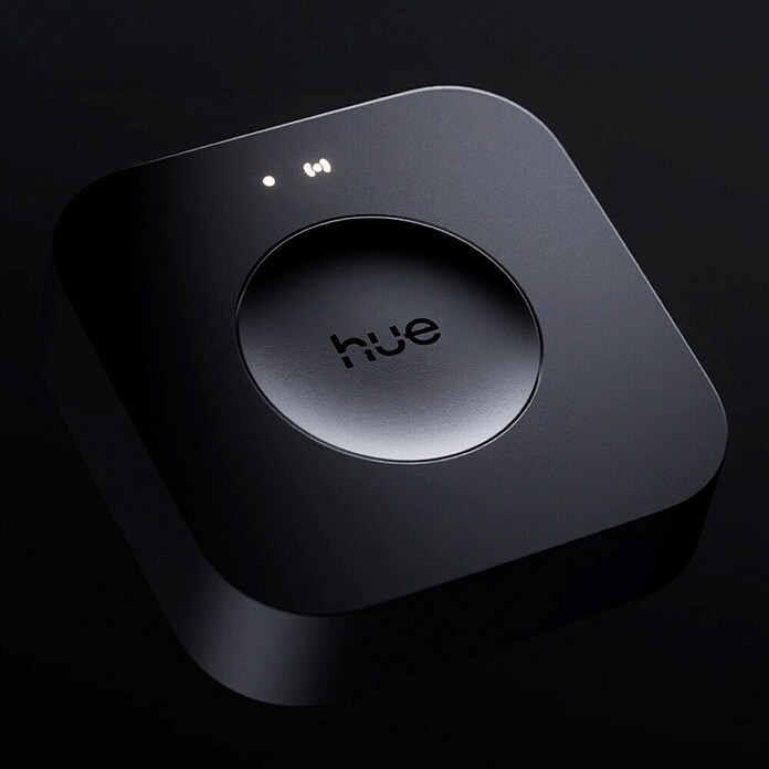Philips Hue Steuerzentrale Hue Bridge Pro (Schwarz, L x B x H: 9,2 x 9,2 x 2,6 cm) | BAUHAUS