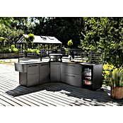 Cozze Elements Modul za letno kuhinjo - omarica za hladilnik  (Črna, Š x G x V: 49,5 x 60 x 88,5 cm, Jeklo, Ustrezno za: Cozze Elements Hladilnik) | 8336 - Grillküchen | ICGA - Grillgeräte | ICG - Grillgeräte / Grillzubehör | IC - Freizeit im Garten | I - Stadtgarten | BAUHAUS