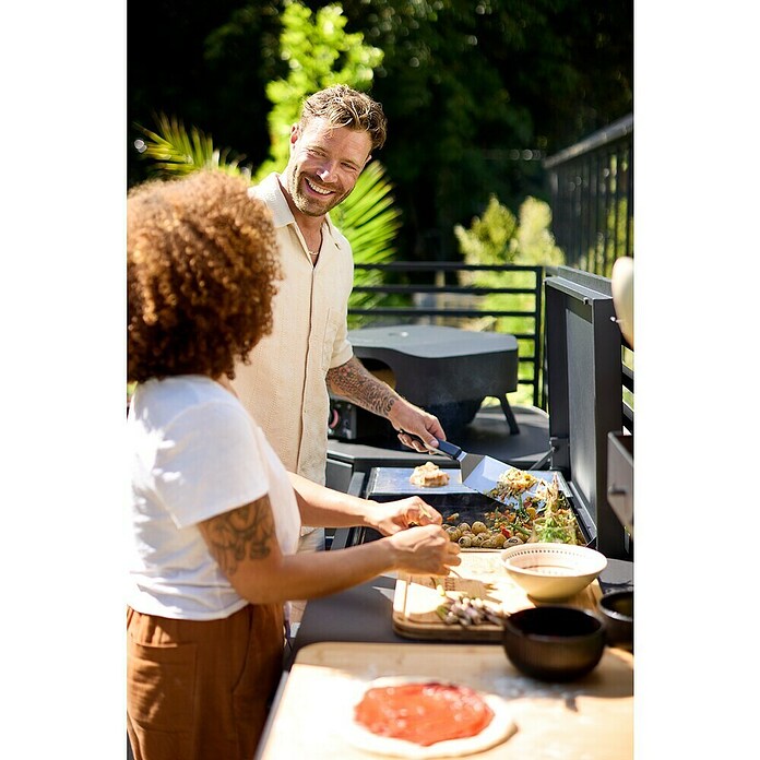 Cozze Plancha-Grill Combo 900 (Grillfläche (B x T): 79,3 x 46,3 cm, 7,5 kW, Anzahl Brenner: 3 Stk.) | BAUHAUS