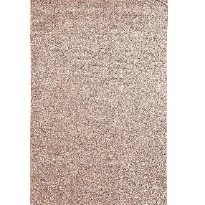 Dekoria Flachgewebeteppich - pink, 170 x 120 cm - Nahaufnahme eines rosafarbenen Teppichs mit subtiler Textur, ideal für eine sanfte und elegante Raumgestaltung.