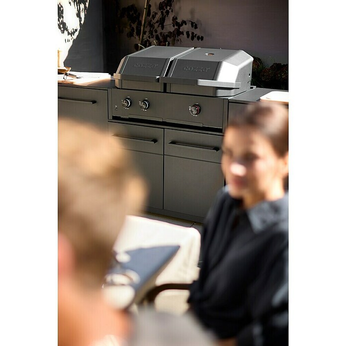 Cozze Elements Modul za letno kuhinjo  (Črna, Š x G x V: 90 x 60 x 66,5 cm, Jeklo) | 8336 - Grillküchen | ICGA - Grillgeräte | ICG - Grillgeräte / Grillzubehör | IC - Freizeit im Garten | I - Stadtgarten | BAUHAUS