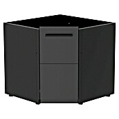 Cozze Elements Modul za letno kuhinjo  (Črna, Š x G x V: 90 x 90 x 88,5 cm, Jeklo) | 8336 - Grillküchen | ICGA - Grillgeräte | ICG - Grillgeräte / Grillzubehör | IC - Freizeit im Garten | I - Stadtgarten | BAUHAUS