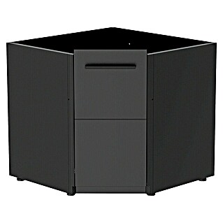 Cozze Elements Modul za letno kuhinjo (Črna, Š x G x V: 90 x 90 x 88,5 cm, Jeklo)