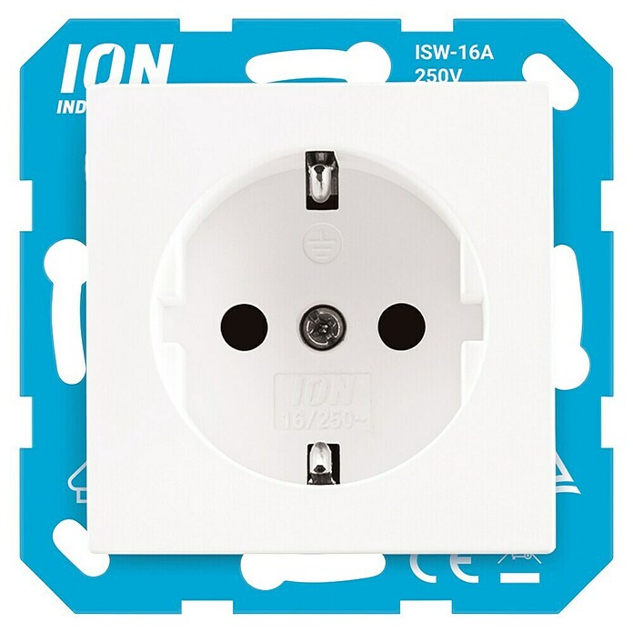 Ion Inbouwstopcontact (Alpin wit) | BAUHAUS