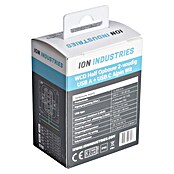 Ion Inbouwstopcontact 2-voudig + USD A en C (Alpin wit) | BAUHAUS