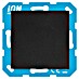 Ion Blindplaat V1-J1 Zwart 