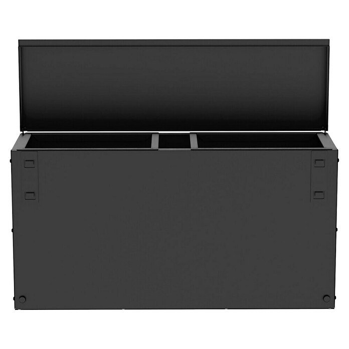 Cozze Elements Mülleimer (H x B x T: 32 x 60 x 18,5 cm, Anthrazit) | BAUHAUS