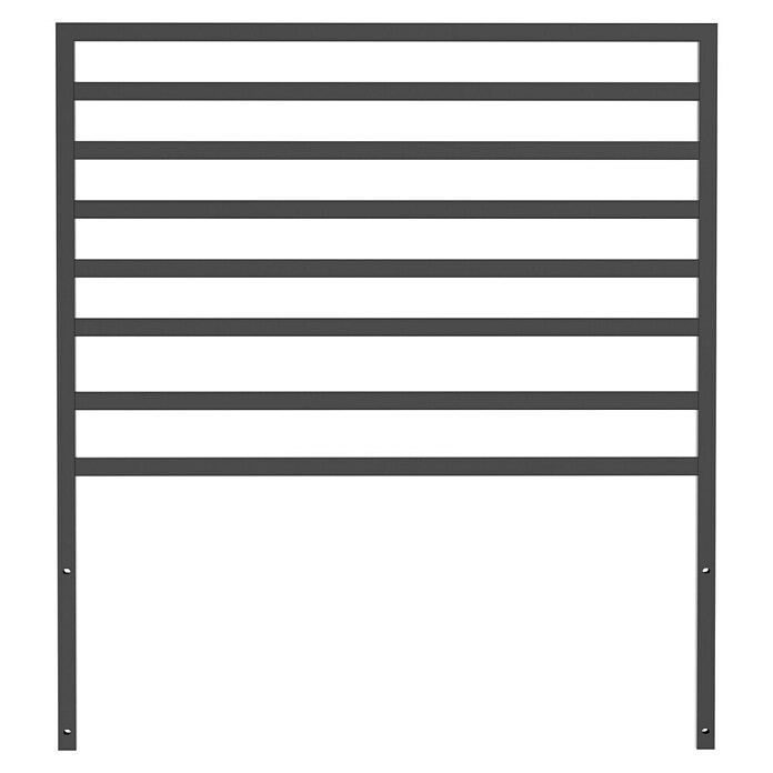 Cozze Elements Stražnja stranica za spremište  (Š x V: 90 x 97 cm, Crna) | BAUHAUS