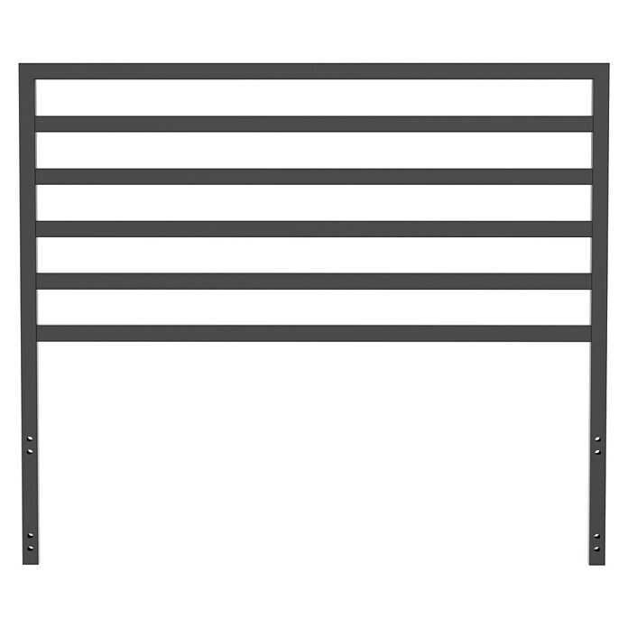 Cozze Elements Stražnja stranica za spremište  (Š x V: 90 x 75 cm, Crna) | BAUHAUS