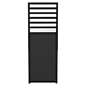 Cozze Elements Rückwand (B x H: 52 x 75 cm, Passend für: Cozze Elements Grillküchenmodul, Schwarz) | BAUHAUS