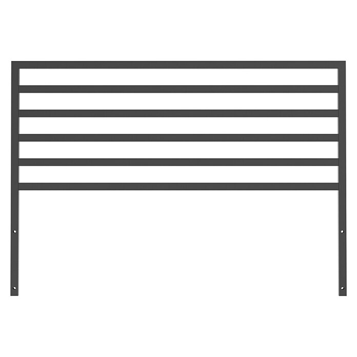 Cozze Elements Stražnja stranica za spremište  (Š x V: 110 x 75 cm, Crna) | BAUHAUS