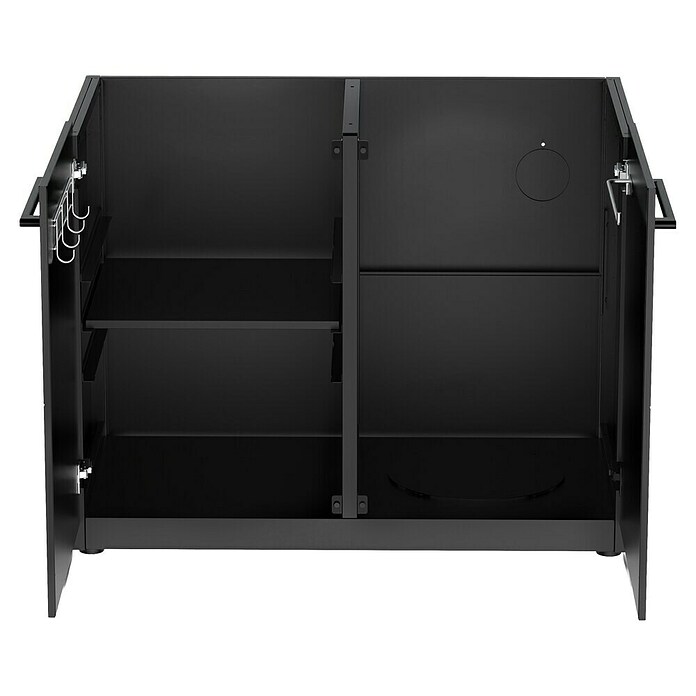 Cozze Elements Modul za letno kuhinjo  (Črna, Š x G x V: 110 x 60 x 88,5 cm, Jeklo) | 8336 - Grillküchen | ICGA - Grillgeräte | ICG - Grillgeräte / Grillzubehör | IC - Freizeit im Garten | I - Stadtgarten | BAUHAUS