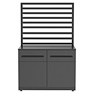 Cozze Elements Zadnja stena (Š x V: 90 x 97 cm, Ustrezno za: Cozze Elements omarico, Črna)