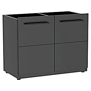Cozze Elements Modul za letno kuhinjo (Črna, Š x G x V: 110 x 60 x 88,5 cm, Jeklo)