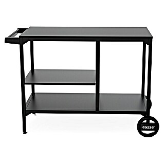 Cozze Elements Beistelltisch BBQ Station (Schwarz, B x T x H: 115 x 60 x 90 cm, Passend für: Cozze Grills Combo 900, Quattro 900 und mehr)