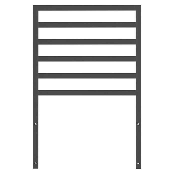 Cozze Elements Rückwand (B x H: 52 x 75 cm, Passend für: Cozze Elements Grillküchenmodul, Schwarz) | BAUHAUS