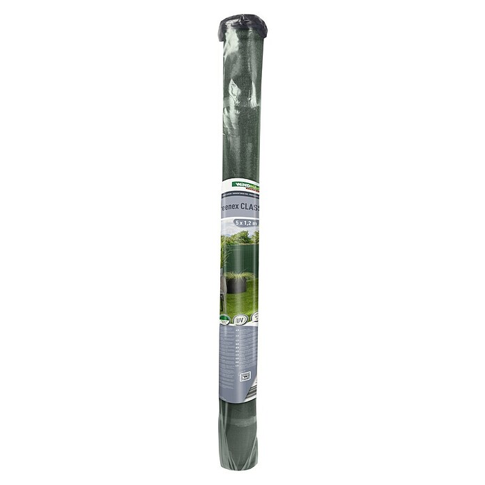 Windhager Zaunblende ScreenX (5 x 1,2 m, Grün, Kunststoff) | BAUHAUS