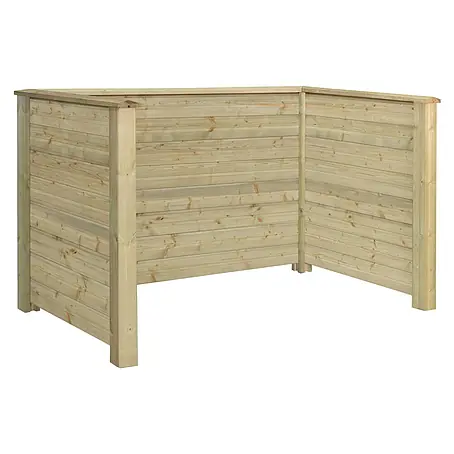 Plus  Mülltonnenverkleidung Plank