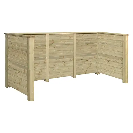 Plus  Mülltonnenverkleidung Plank