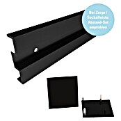 Diamond Doors Abstands-Set Linea 60 2.0 (Schwarz, 2 000 x 185 x 63,5 mm, Passend für: Diamond Doors Glasschiebetür-Beschlag Linea 60 2.0) | BAUHAUS