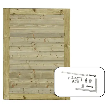 Plus  Gartentor Plank