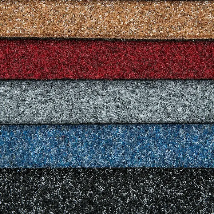 Bricoflor Teppichfliese - Breite: 50 cm, Nadelfilz, Polypropylen, grau - Auswahl an Teppichfliesen in verschiedenen Farben, die eine Vielzahl von Designoptionen für Bodenbeläge bieten.