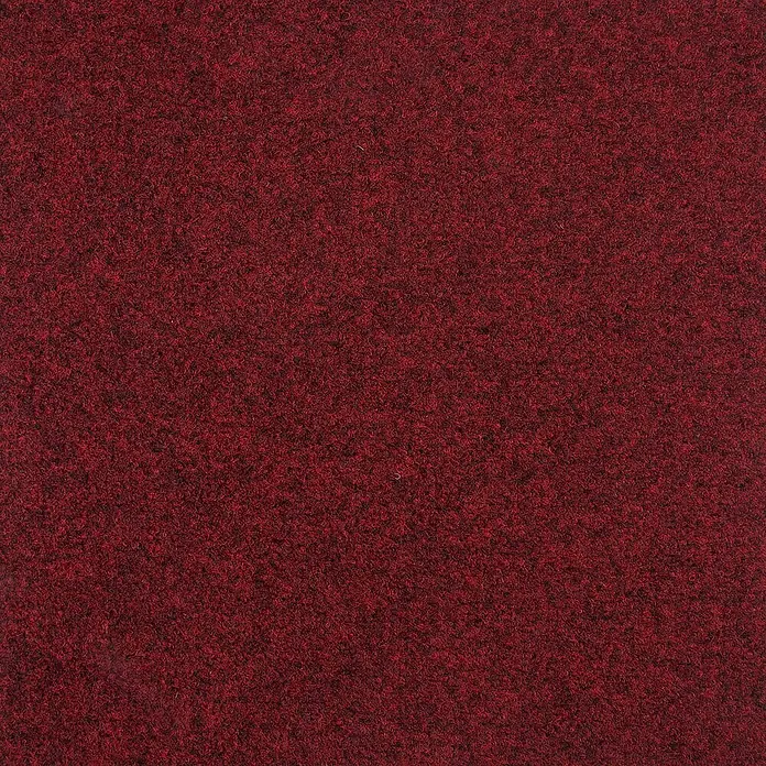 Bricoflor Teppichfliese - Breite: 50 cm, Nadelfilz, Polypropylen, rot - Roter Teppichboden mit feiner Textur, ideal für gemütliche Innenräume. Robust und stilvoll.