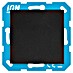 Ion Blindplaat E1 Zwart 