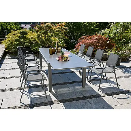 Sunfun  Gartenmöbel-Set Maja Stone/Gastro