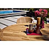 Sunfun Garten-Tischplatte (Durchmesser: 150 cm, Teak, Natur) | BAUHAUS