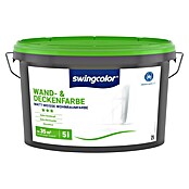 swingcolor Wandfarbe Wand- & Deckenfarbe (Weiß, Matt, 5 l, Konservierungsmittelfrei) | BAUHAUS