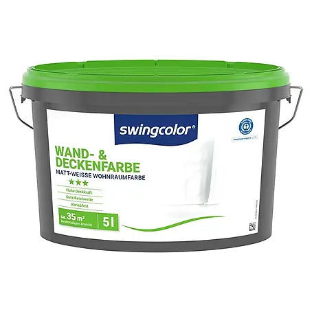 swingcolor  Wandfarbe Wand- & Deckenfarbe