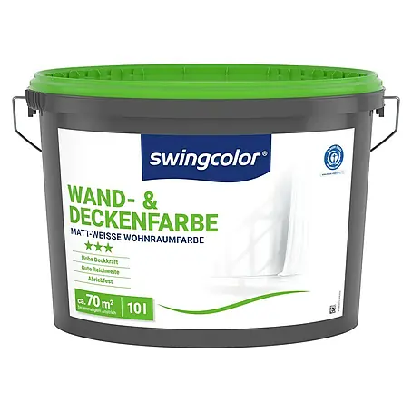 swingcolor  Wandfarbe Wand- & Deckenfarbe