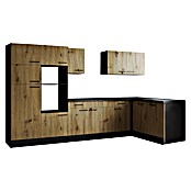 Respekta Olivia Winkelküche (Breite: 340 cm, Artisan Eiche Nachbildung, Ohne Elektrogeräte) | BAUHAUS