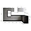 Respekta Olivia Winkelküche (Breite: 340 cm, Artisan Eiche Nachbildung, Ohne Elektrogeräte) | BAUHAUS